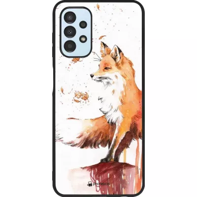 Coque Samsung Galaxy A13 5G - Silicone rigide noir Autumn 21 Fox