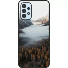 Coque Samsung Galaxy A13 5G - Silicone rigide noir Autumn 22 forest lanscape