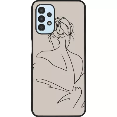 Hülle Samsung Galaxy A13 5G - Silikon schwarz Salnikova 05