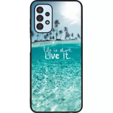 Hülle Samsung Galaxy A13 5G - Silikon schwarz Summer 18 24