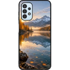 Coque Samsung Galaxy A13 5G - Silicone rigide noir Autumn 26 Autumn lake
