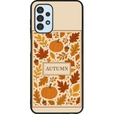 Coque Samsung Galaxy A13 5G - Silicone rigide noir Autumn 26 Hello autumn