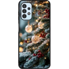 Samsung Galaxy A13 5G Case Hülle - Silikon schwarz Christmas 25 Xmas Decorated Tree
