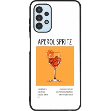 Samsung Galaxy A13 5G Case Hülle - Silikon schwarz Cocktail Rezept Aperol Spritz