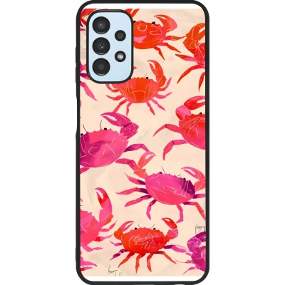Coque Samsung Galaxy A13 5G - Silicone rigide noir Crabs Paint