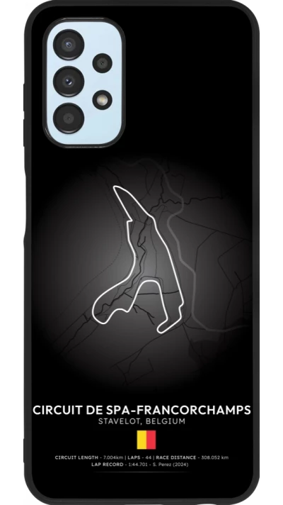 Samsung Galaxy A13 5G Case Hülle - Silikon schwarz F1 Track 2025 Belgium