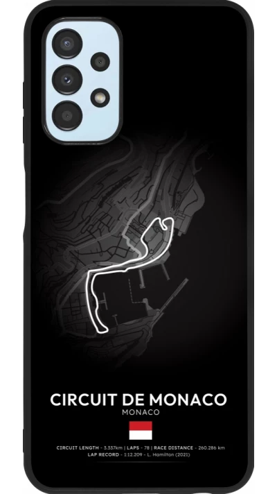 Samsung Galaxy A13 5G Case Hülle - Silikon schwarz F1 Track 2025 Monaco