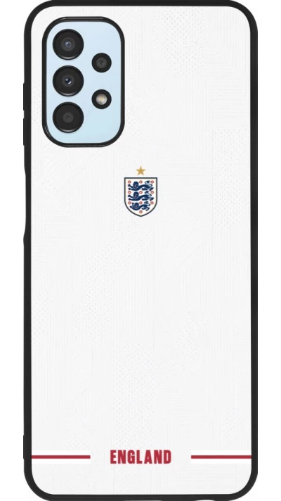 Samsung Galaxy A13 5G Case Hülle - Silikon schwarz England 2026 personalisierbares Fussballtrikot