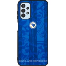 Coque Samsung Galaxy A13 5G - Silicone rigide noir Maillot de football Bosnie-Herzégovine 2026 personnalisable