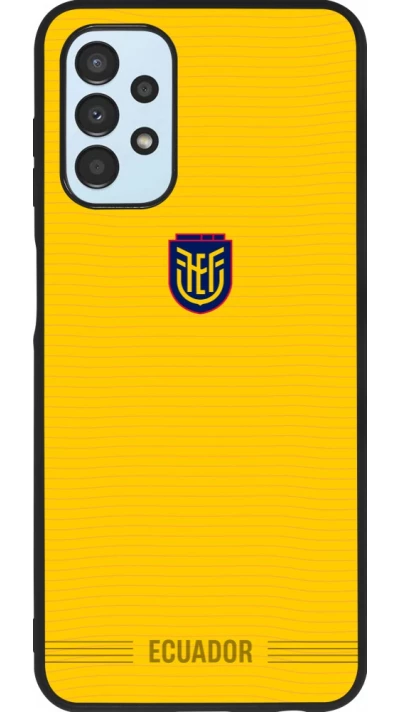 Samsung Galaxy A13 5G Case Hülle - Silikon schwarz Ecuador 2026 personalisierbares Fussballtrikot