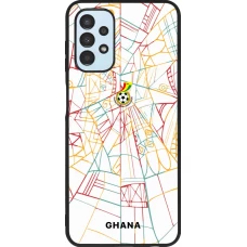 Samsung Galaxy A13 5G Case Hülle - Silikon schwarz Ghana 2026 personalisierbares Fussballtrikot
