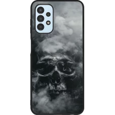 Samsung Galaxy A13 5G Case Hülle - Silikon schwarz Halloween 2024 smoky skull