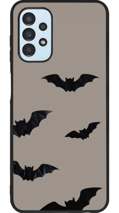 Samsung Galaxy A13 5G Case Hülle - Silikon schwarz Halloween 2026 Bats