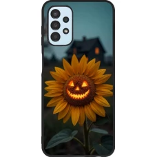 Samsung Galaxy A13 5G Case Hülle - Silikon schwarz Halloween 2026 Evil Sunflower