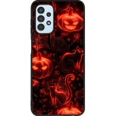 Samsung Galaxy A13 5G Case Hülle - Silikon schwarz Halloween 2026 Pattern Halloween