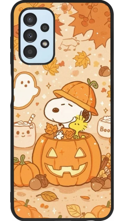 Samsung Galaxy A13 5G Case Hülle - Silikon schwarz Halloween 2026 Snoopy Halloween