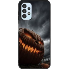 Samsung Galaxy A13 5G Case Hülle - Silikon schwarz Halloween 2026 The Wicked Pumpkin