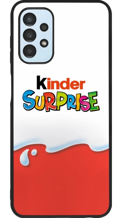 Coque Samsung Galaxy A13 5G - Silicone rigide noir Kinder Surprise