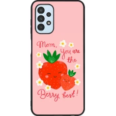 Coque Samsung Galaxy A13 5G - Silicone rigide noir Mom 2026 Berry best