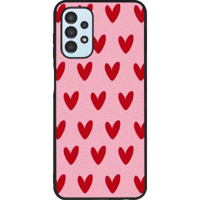 Samsung Galaxy A13 5G Case Hülle - Silikon schwarz Saint Valentines Day 26 Pattern heart