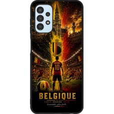 Samsung Galaxy A13 5G Case Hülle - Silikon schwarz Fussball Belgien splash 2026