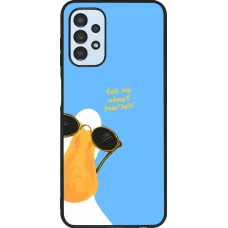 Coque Samsung Galaxy A13 5G - Silicone rigide noir Tell me about yourself Summer 2026