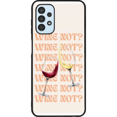 Samsung Galaxy A13 5G Case Hülle - Silikon schwarz Wine not