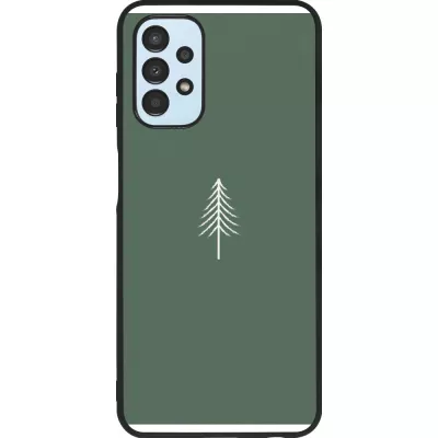 Samsung Galaxy A13 5G Case Hülle - Silikon schwarz Christmas 22 minimalist tree