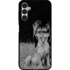 Samsung Galaxy A14 5G Case Hülle - Silikon schwarz Angry lions