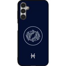Samsung Galaxy A14 5G Case Hülle - Silikon schwarz Astrologie Fische