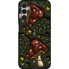 Coque Samsung Galaxy A14 5G - Silicone rigide noir Autumn 26 3D mushrooms