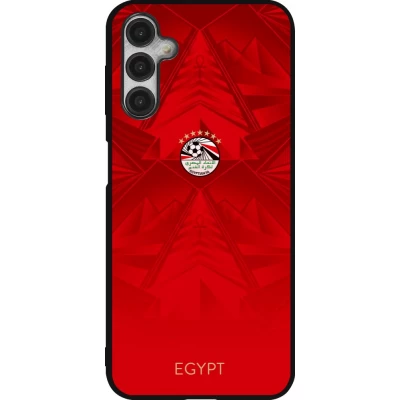 Coque Samsung Galaxy A14 5G - Silicone rigide noir Maillot de football Égypte 2026 personnalisable