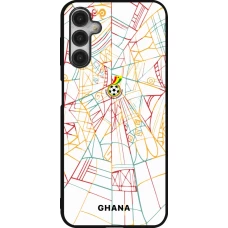 Coque Samsung Galaxy A14 5G - Silicone rigide noir Maillot de football Ghana 2026 personnalisable
