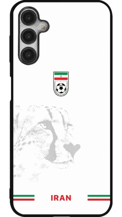 Coque Samsung Galaxy A14 5G - Silicone rigide noir Maillot de football Iran 2026 personnalisable