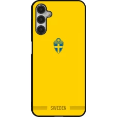 Samsung Galaxy A14 5G Case Hülle - Silikon schwarz Schweden 2026 personalisierbares Fussballtrikot