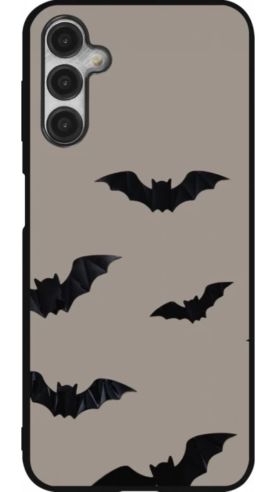 Samsung Galaxy A14 5G Case Hülle - Silikon schwarz Halloween 2026 Bats
