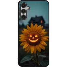 Samsung Galaxy A14 5G Case Hülle - Silikon schwarz Halloween 2026 Evil Sunflower
