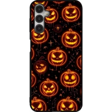 Samsung Galaxy A14 5G Case Hülle - Silikon schwarz Halloween 2026 Pattern Pumpkins