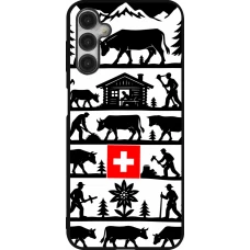 Coque Samsung Galaxy A14 5G - Silicone rigide noir Poya Suisse 1