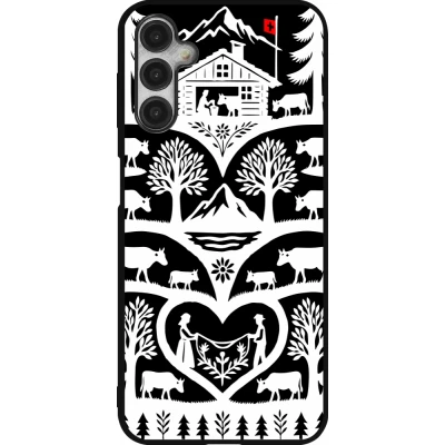 Samsung Galaxy A14 5G Case Hülle - Silikon schwarz Poya Schweiz 2 schwarz