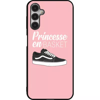 Samsung Galaxy A14 5G Case Hülle - Silikon schwarz princesse en basket