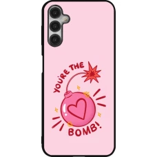 Coque Samsung Galaxy A14 5G - Silicone rigide noir Saint Valentines Day 26 You are the bomb