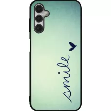 Coque Samsung Galaxy A14 5G - Silicone rigide noir Smile