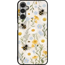 Samsung Galaxy A14 5G Case Hülle - Silikon schwarz Pattern bees Spring 2026