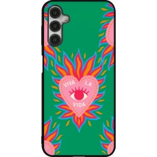 Coque Samsung Galaxy A14 5G - Silicone rigide noir Viva la vida 2026