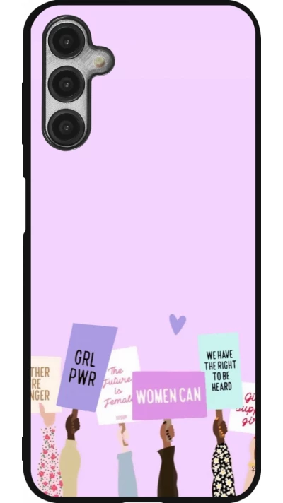 Coque Samsung Galaxy A14 5G - Silicone rigide noir Womens day 2026 9