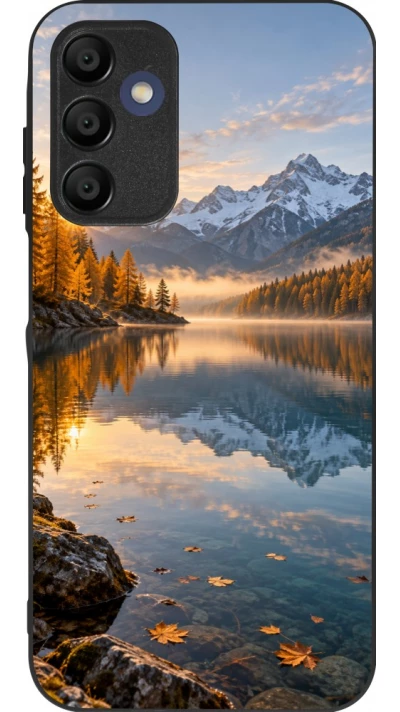 Coque Samsung Galaxy A15 - Silicone rigide noir Autumn 26 Autumn lake