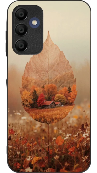 Coque Samsung Galaxy A15 - Silicone rigide noir Autumn 26 Autumn leaf