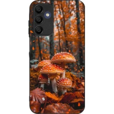 Coque Samsung Galaxy A15 - Silicone rigide noir Autumn 26 Mushrooms in the woods