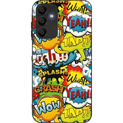 Samsung Galaxy A15 Case Hülle - Silikon schwarz Cartoons slogans